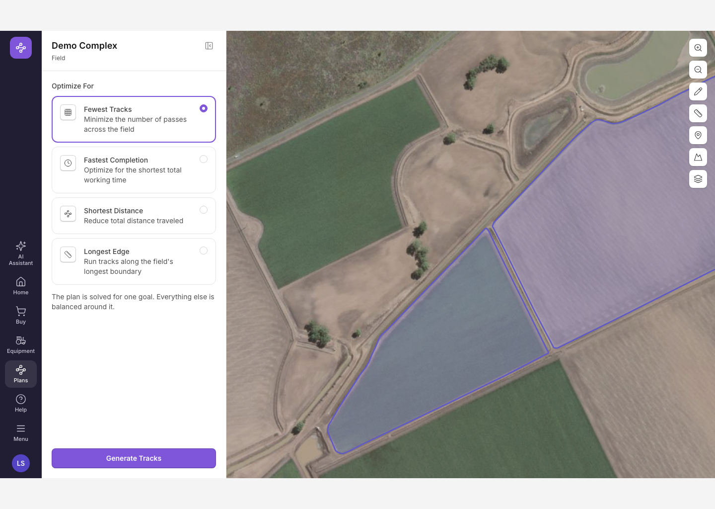 Verge path planner prototype: Optimise