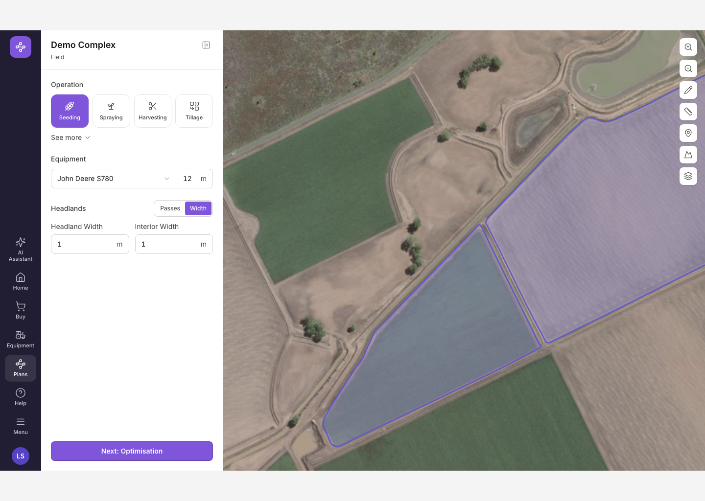 Verge path planner prototype: Setup